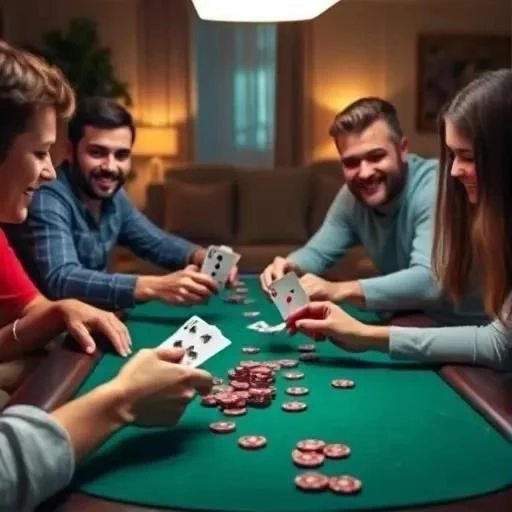 Как играть в Покер вчетвером